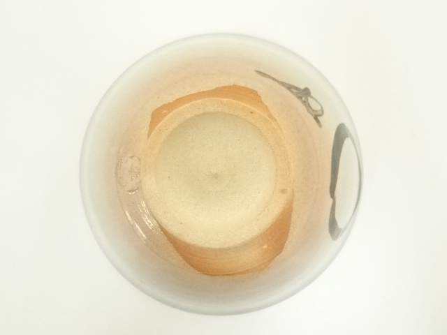 道具 ] - 道具 萩焼 十三代 田原陶兵衛造 金澤宗也 円相茶碗（共箱